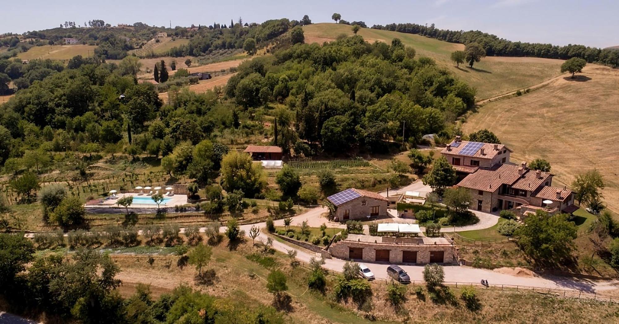 Вілла Fonte Chiara Губбіо Екстер'єр фото